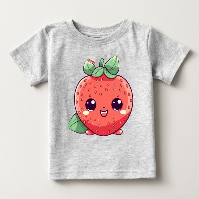 T-shirt Pour Bébé Paillettes (Devant)