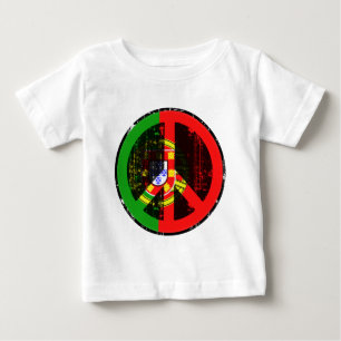 T-shirt Pour Bébé Paix au Portugal