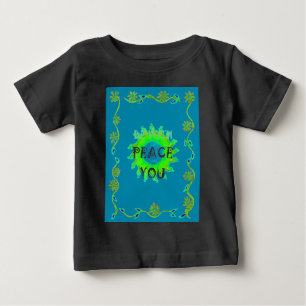 T-shirt Pour Bébé Paix Soyez toujours avec vous