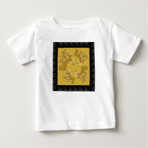 T-shirt Pour Bébé Palette de Klimt