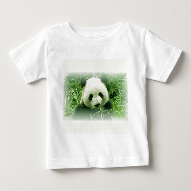 T-shirt Pour Bébé Panda (Devant)