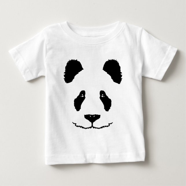 T-shirt Pour Bébé Panda (Devant)
