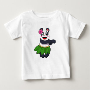 T-shirt Pour Bébé Panda à Ballet Dance