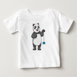 T-shirt Pour Bébé Panda avec Yo-yo