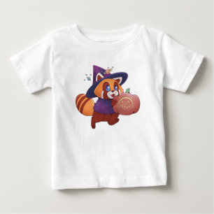 T-shirt Pour Bébé Panda espace Halloween