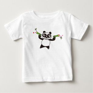 T-shirt Pour Bébé Panda Face En Colère 28