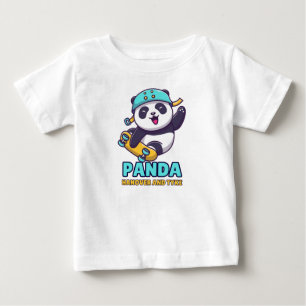 T-shirt Pour Bébé Panda gueule de bois