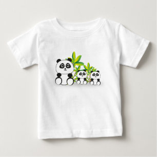 T-shirt Pour Bébé Panda, Ours Panda, Ours