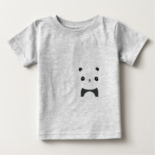 T-shirt Pour Bébé Panda paisible