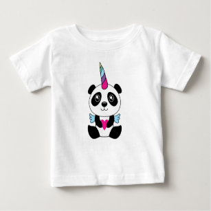 T-shirt Pour Bébé Panda Pandicorn