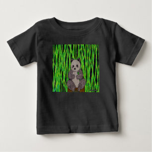 T-shirt Pour Bébé Panda (vivid) - T-shirt bébé