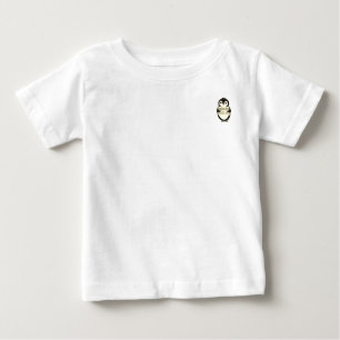 T-shirt Pour Bébé Panneau de bienvenue de pingouin : ravi de me renc
