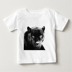 T-shirt Pour Bébé Panthère noire Jaguar