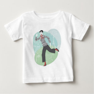 T-shirt Pour Bébé Pantomime