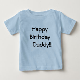 T-shirt Pour Bébé Papa de joyeux     anniversaire ! ! !