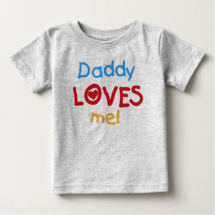 T-shirt Pour Bébé Papa M'Aime Bébé Football Bodysuit