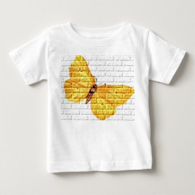 T-shirt Pour Bébé Papillon (Devant)