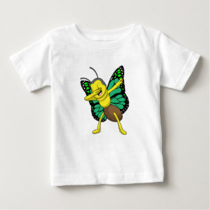 T-shirt Pour Bébé Papillon à l'Hip hop Dance Dab