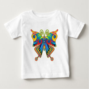 T-shirt Pour Bébé Papillon coloré
