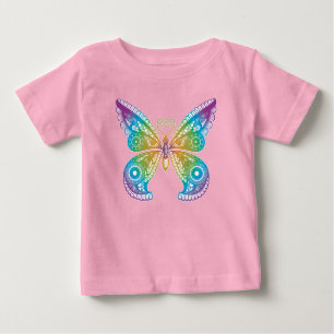 T-shirt Pour Bébé Papillon - Coloré Renouvellement de Pâques Joie Ch