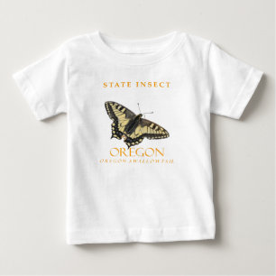 T-shirt Pour Bébé Papillon de l'Oregon régional P. m. oregonius