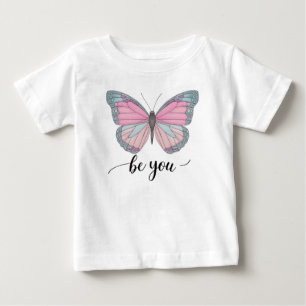 T-shirt Pour Bébé Papillon, sois toi