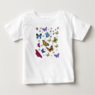 T-shirt Pour Bébé Papillon T-shirt bébé