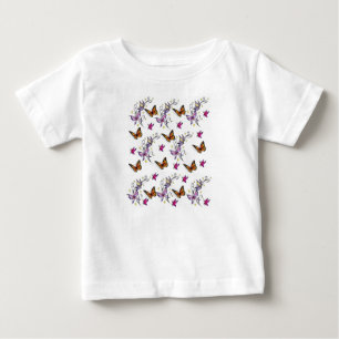 T-shirt Pour Bébé Papillon T-shirt bébé