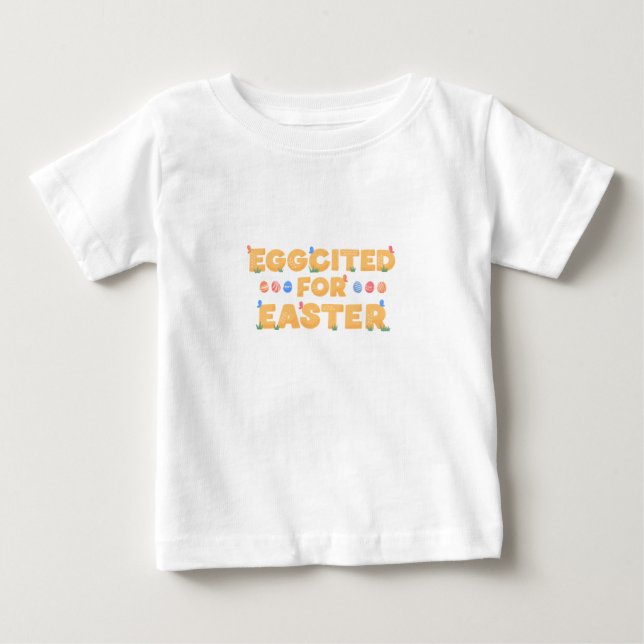 T-shirt Pour Bébé Pâques (Devant)