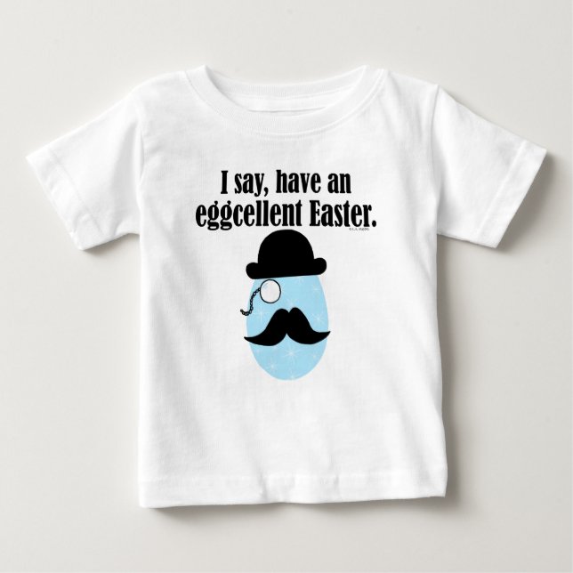 T-shirt Pour Bébé Pâques généreuses (Devant)