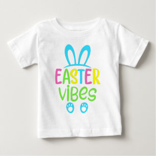 T-shirt Pour Bébé Pâques Vibes Pastel