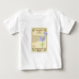 T-shirt Pour Bébé Paquet bleu de graine d'aster