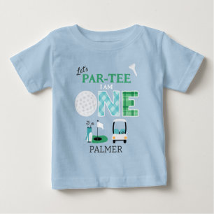 T-shirt Pour Bébé Par-tee Golf 1er Anniversaire Golf