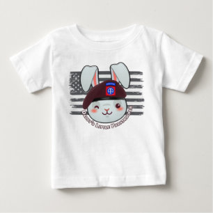 T-shirt Pour Bébé Parachutiste de la 82e division aéroportée