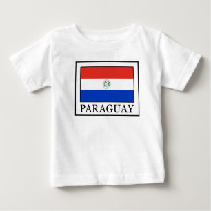 T-shirt Pour Bébé Paraguay