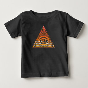 T-shirt Pour Bébé Paranormal tous voir l'oeil de la Providence spiri