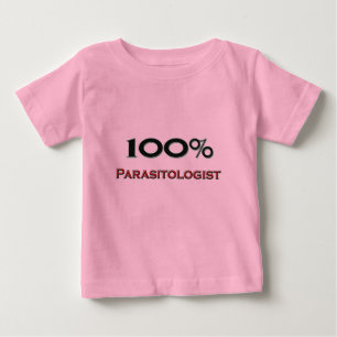 T-shirt Pour Bébé Parasitologue à 100 %