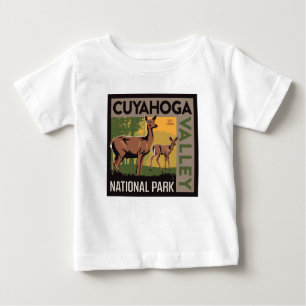 T-shirt Pour Bébé Parc national de la vallée de Cuyahoga   Ohio