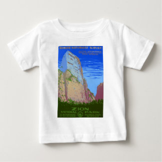 T-shirt Pour Bébé Parc national de Zion