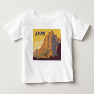 T-shirt Pour Bébé Parc national de Zion   Ram