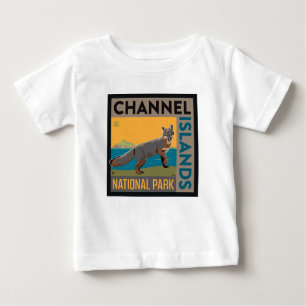 T-shirt Pour Bébé Parc national des îles Channel   Fox