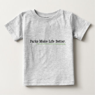 T-SHIRT POUR BÉBÉ PARCS ET RÉCRÉATION