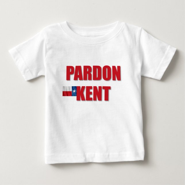 T-shirt Pour Bébé Pardon Kent (Devant)