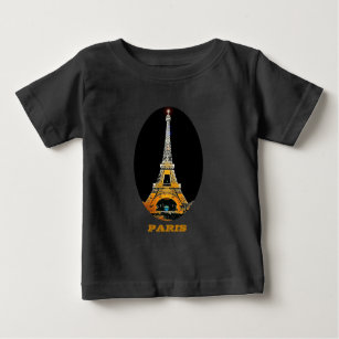 T-shirt Pour Bébé Paris