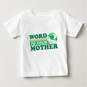 T-shirt Pour Bébé Parler à ta mère