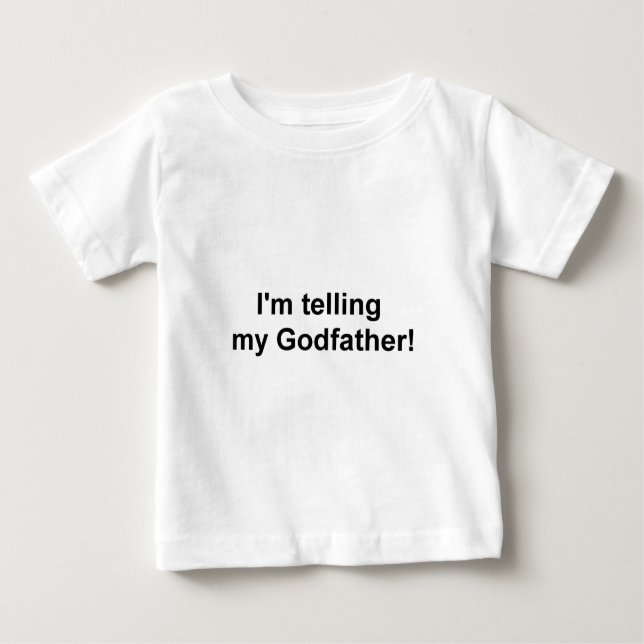 T-shirt Pour Bébé Parrain (Devant)