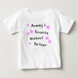 T-shirt Pour Bébé Partenaire de l'entraînement favori de maman