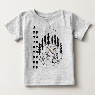 T-shirt Pour Bébé Partenaires d'aventure