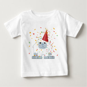 T-shirt Pour Bébé Parti Cute Confetti Yeti