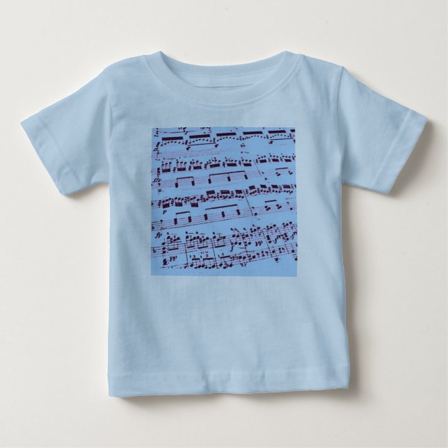 T-shirt Pour Bébé Partition/Glee Club (Devant)
